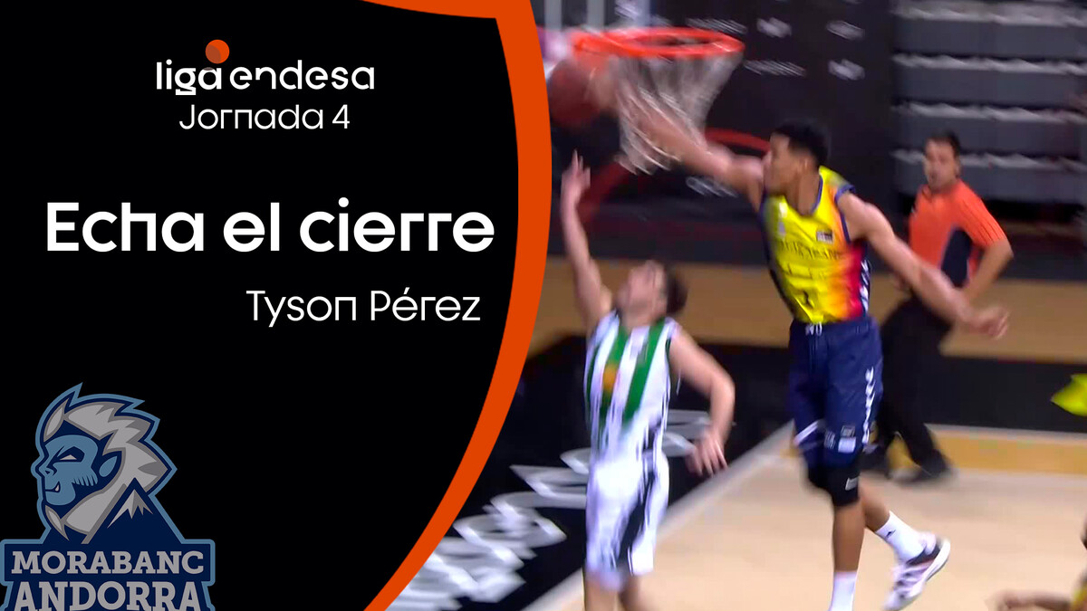 Tyson Pérez echa el cierre: ¡gorrazo!