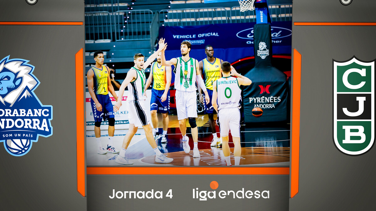 Resumen MoraBanc Andorra 87 - Club Joventut Badalona 89 (J4)