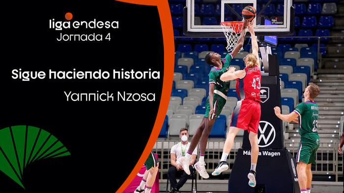 Yannick Nzosa sigue haciendo historia