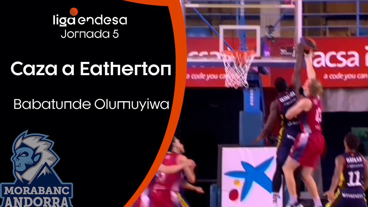 Babatunde caza a Eatherton