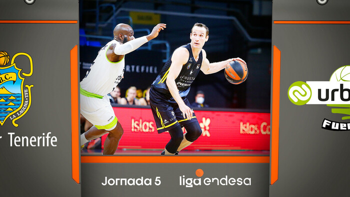 Resumen Iberostar Tenerife-Urbas Fuenlabrada (J5)