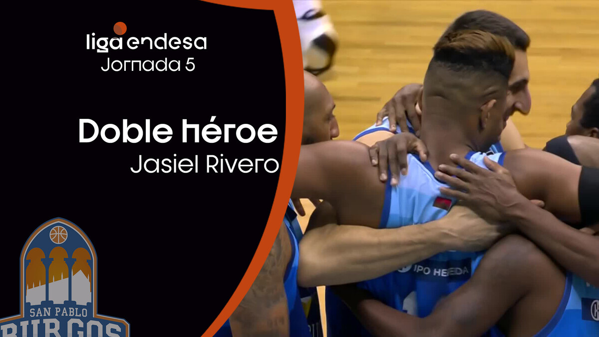 Jasiel Rivero, doble héroe burgalés: así ganó el partido