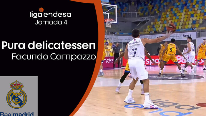 Delicatessen Facundo Campazzo: preciosa asistencia