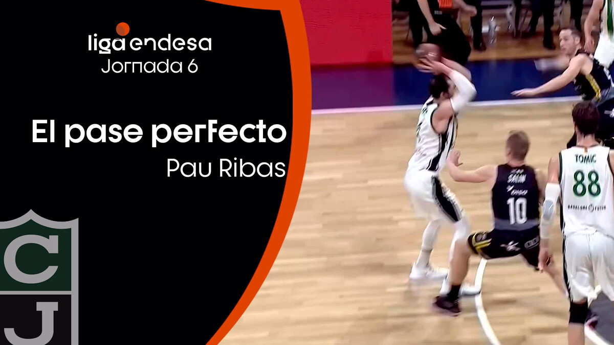 Pau Ribas y un pase precioso