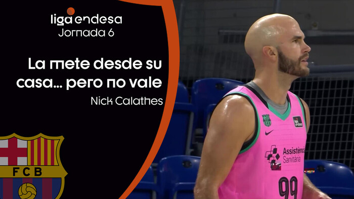 Nick Calathes y el triplazo que no valió