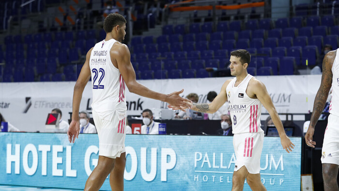 Tavares, Deck y Laprovittola reactivan al Real Madrid (84-77)