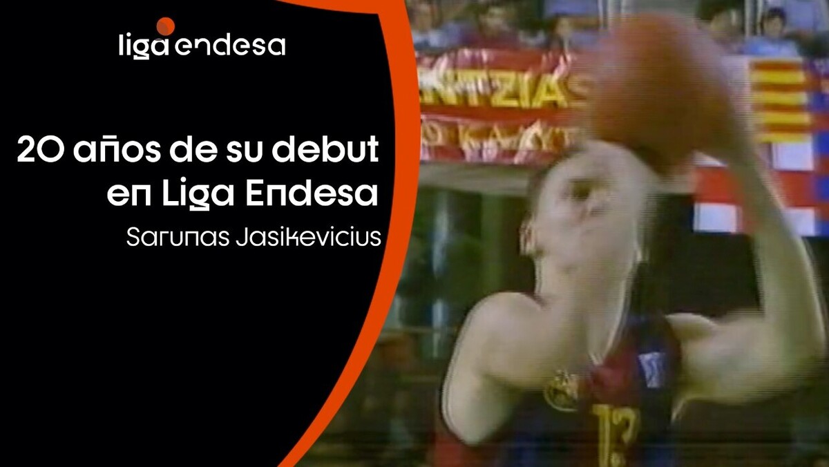 Sarunas Jasikevicius: debut con el Barça en acb