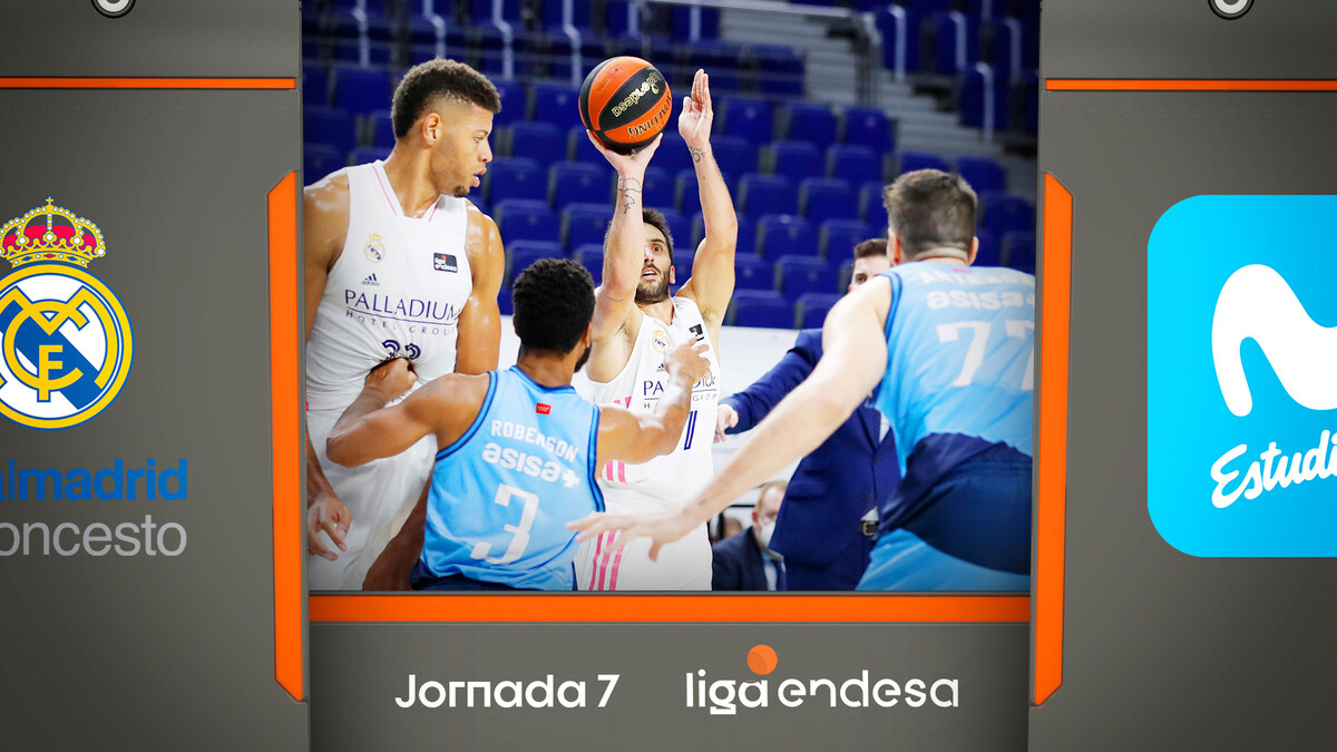 Resumen Real Madrid 93 - Movistar Estudiantes 77 (J7)