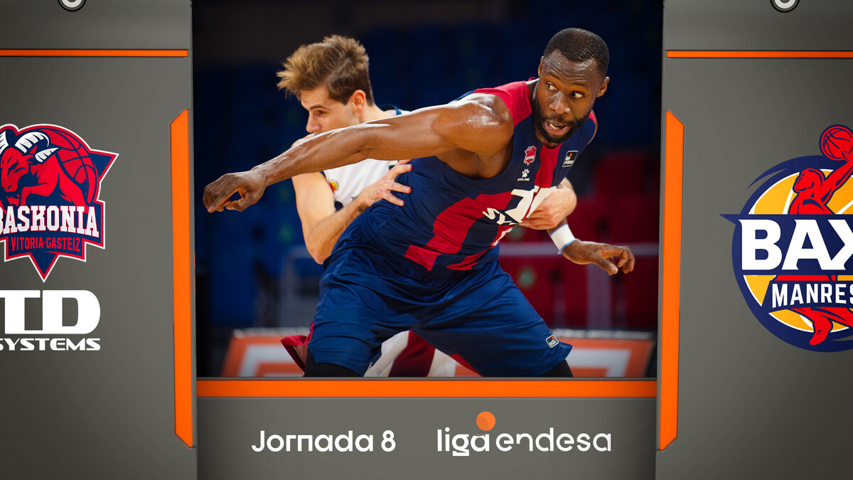 Resumen TD Systems Baskonia 87 - BAXI Manresa 68 (J8)