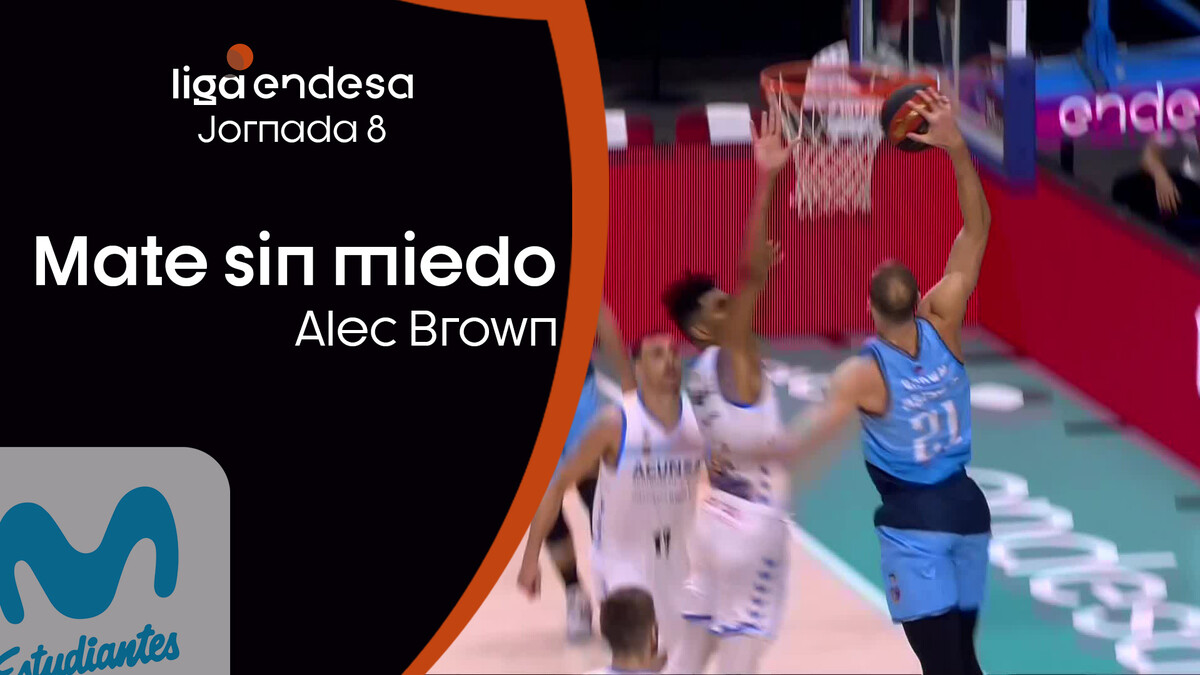 Alec Brown posteriza a Echenique