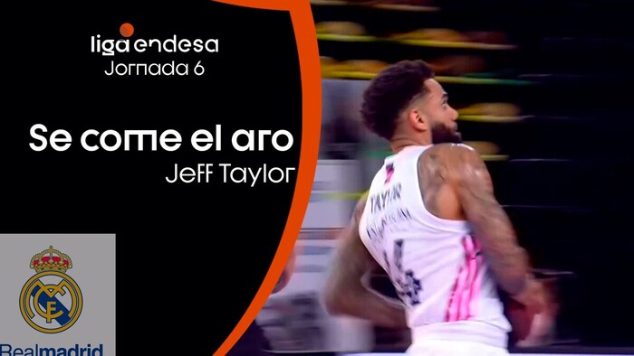 Jeff Taylor se come el aro