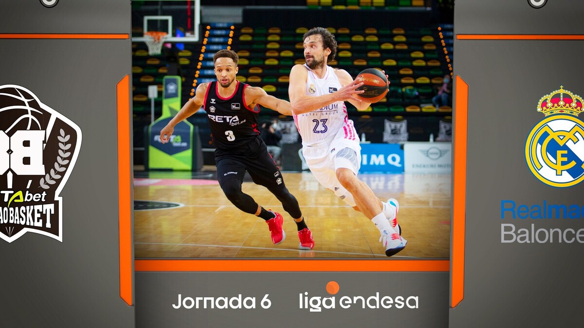 RETAbet Bilbao Basket 83 - Real Madrid 85 (J6)
