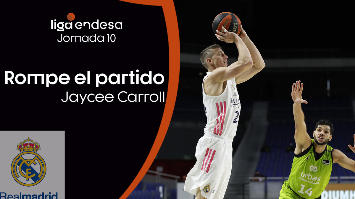 Jaycee Carroll rompe el partido