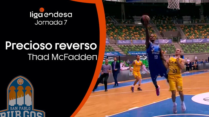 Precioso reverso de Thad McFadden