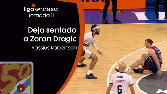 Kassius Robertson deja sentado a Dragic