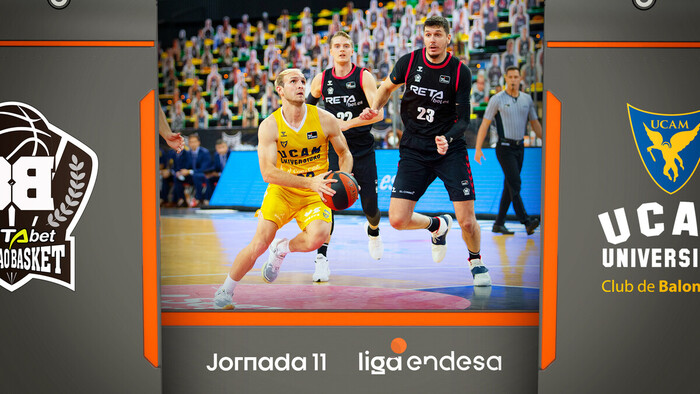 Resumen RETAbet Bilbao Basket 63 - UCAM Murcia 73 (J11)