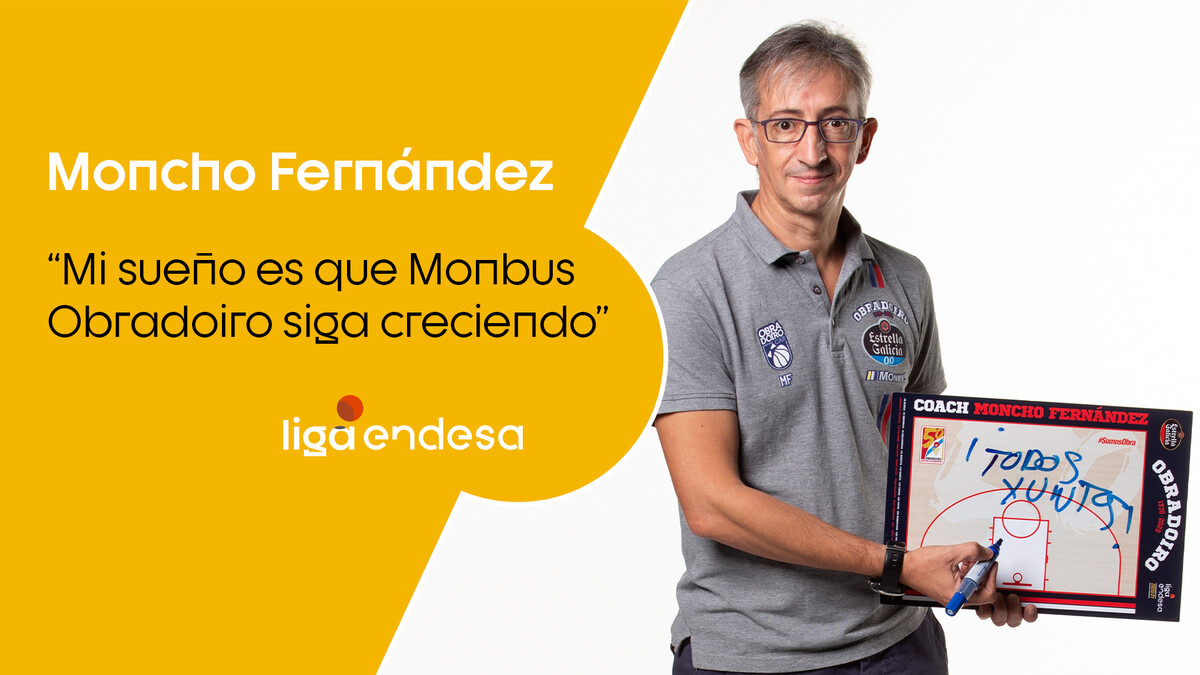 Moncho Fernández: "Mi sueño es que Monbus Obradoiro siga creciendo"