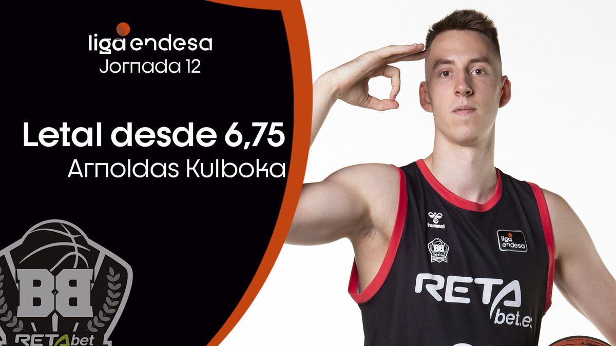 Arnoldas Kulboka, letal desde el triple