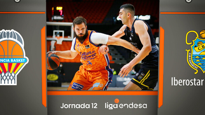 Resumen Valencia Basket 89 - Iberostar Tenerife 95 (J12)