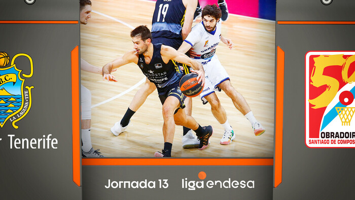 Resumen Iberostar Tenerife 107 - Monbus Obradoiro 62 (J13)