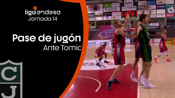 Pase de jugón de Tomic