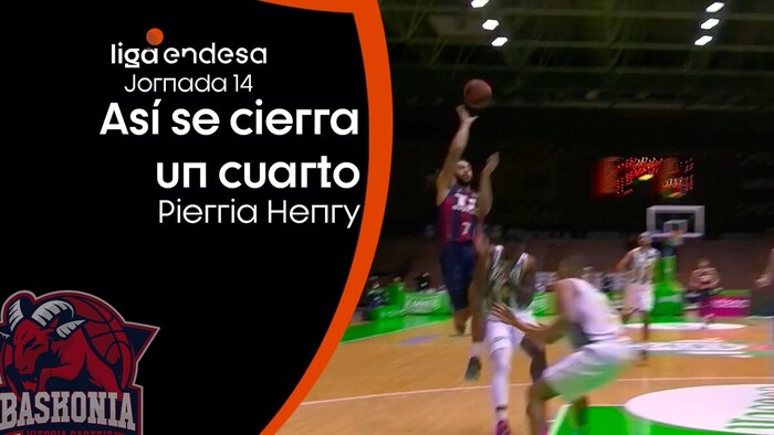 Canastón para cerrar la primera mitad de Henry