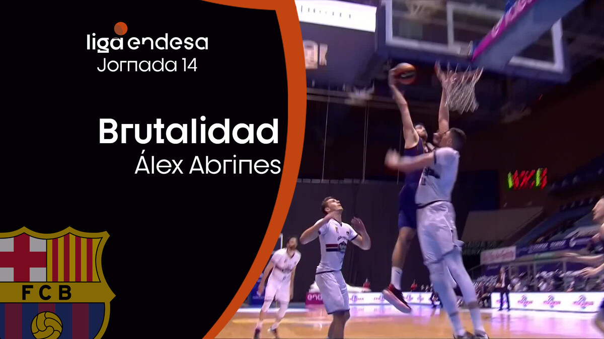 Alex Abrines y un mate bestial