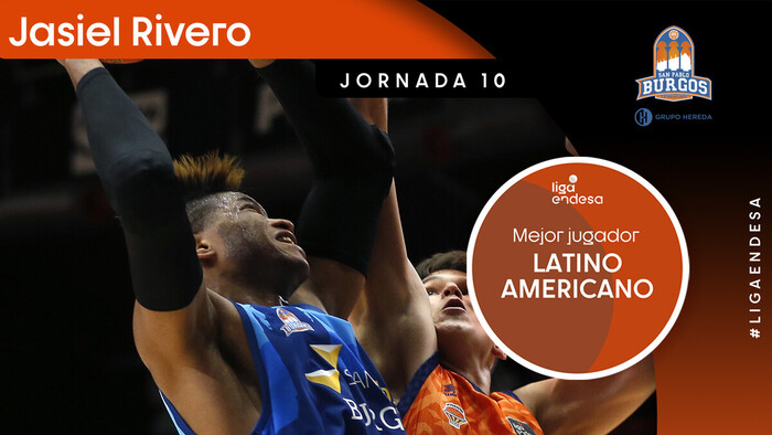 Jasiel Rivero, Mejor Jugador Latinoamericano de la Jornada 10