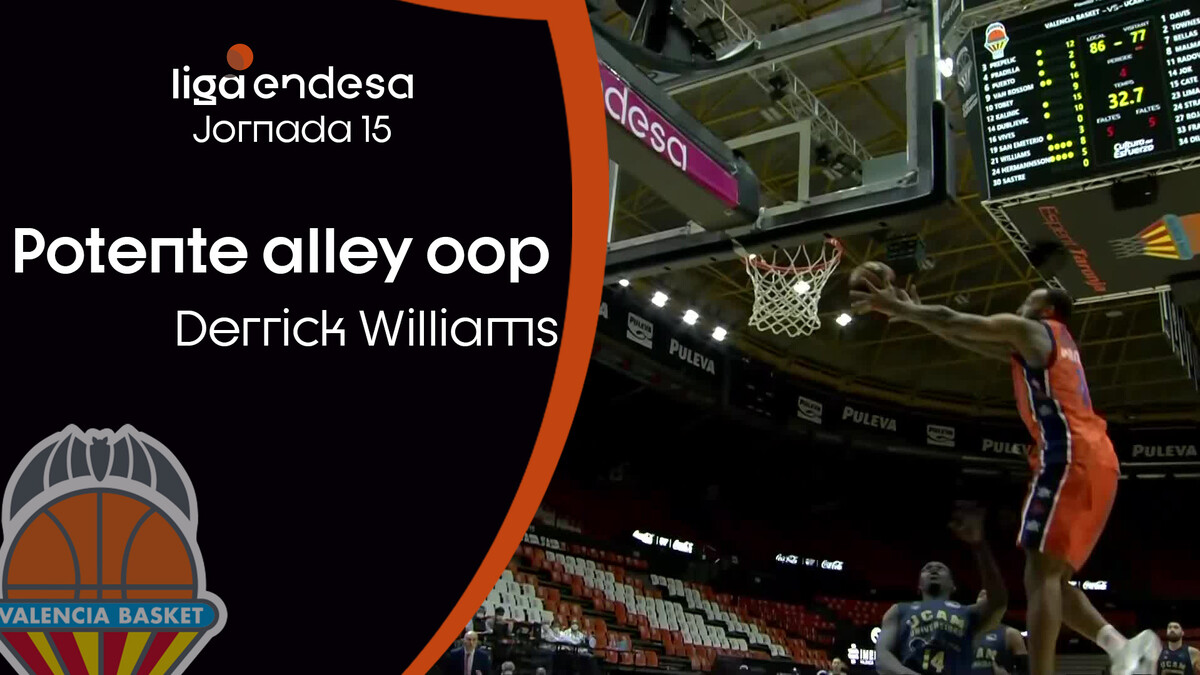 Kailnic - Williams: potente alley-oop