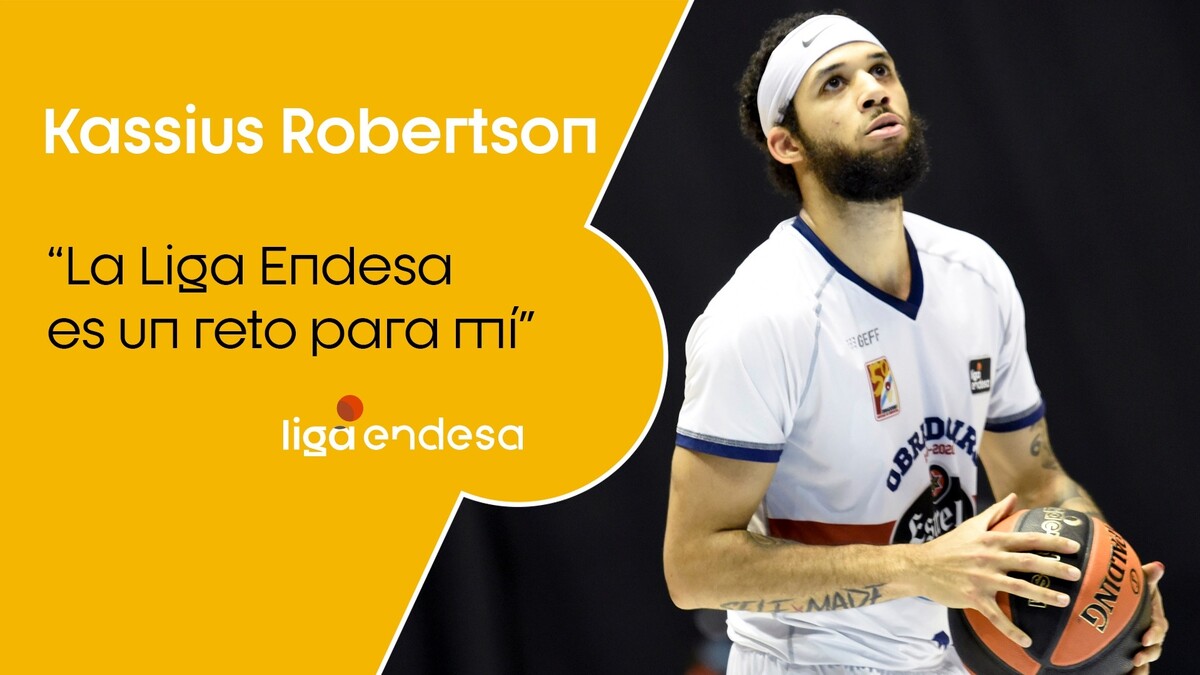 Kassius Robertson: "La Liga Endesa es un reto para mí" 