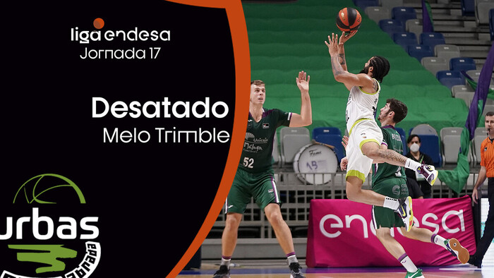 Exhibición de Melo Trimble para la victoria de Urbas Fuenlabrada