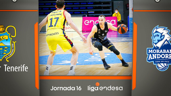 Resumen Iberostar Tfe 93 - MoraBanc Andorra 81 (J16)