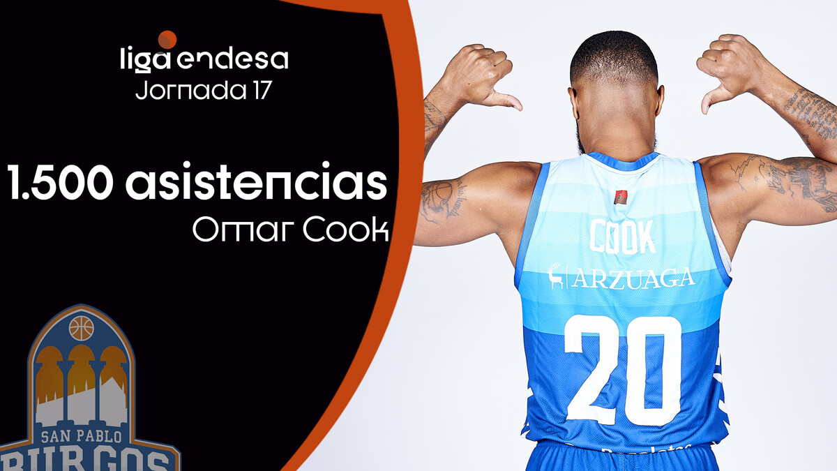 Cook, 1.500 asistencias