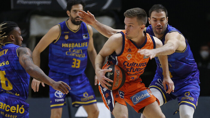 Un Valencia Basket coral suma la sexta seguida y va de Copa (101-85)