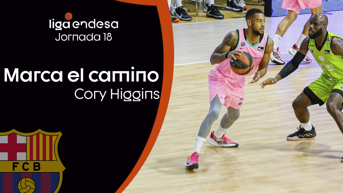 Cory Higgins lidera al Barça