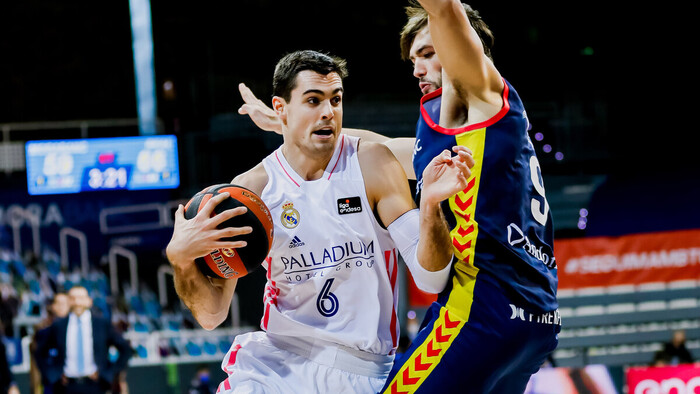 Abalde lidera el triunfo del Real Madrid en Andorra (69-75)