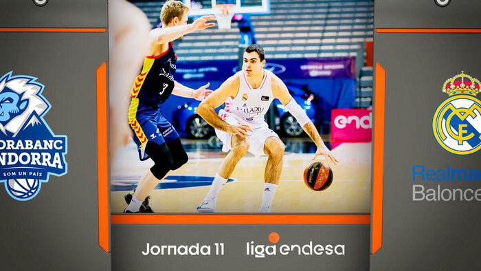 Resumen MoraBanc Andorra - Real Madrid (69-75)