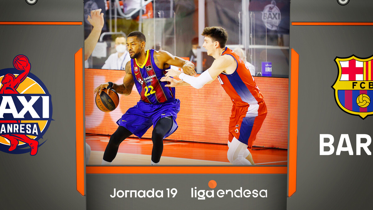 Resumen BAXI Manresa 76 - Barça 99 (J19)