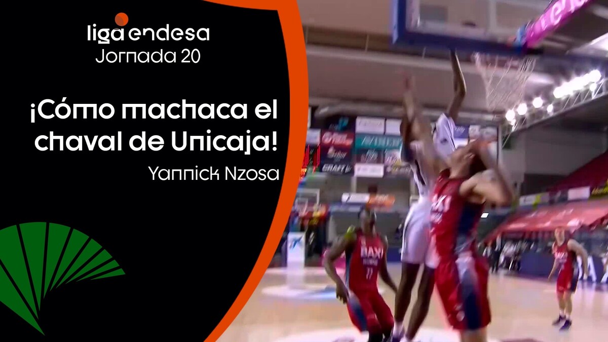 ¡Cómo machaca Nzosa!