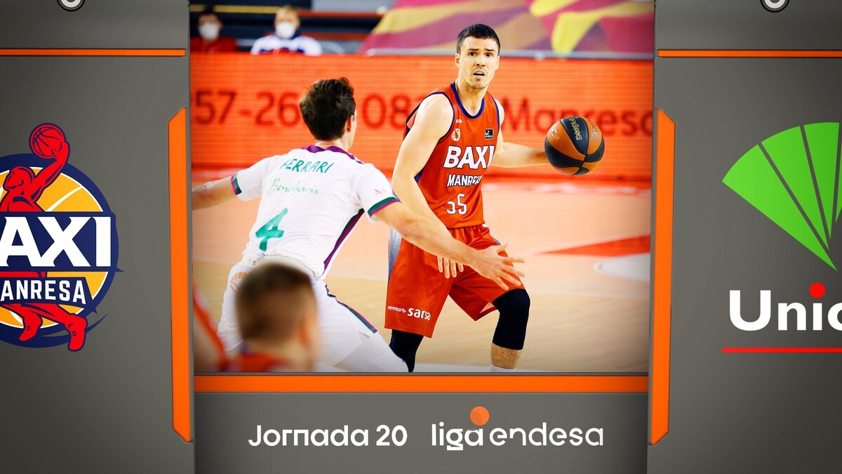 Resumen BAXI Manresa 90 - Unicaja 83 (J20)