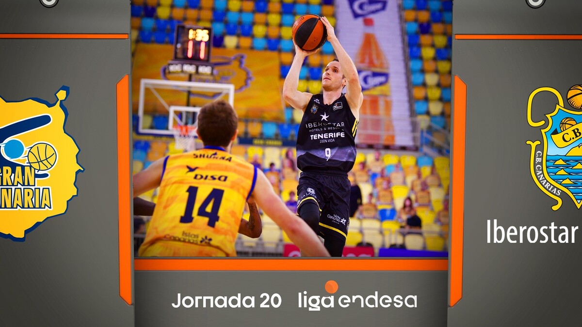 Resumen Herbalife Gran Canaria 87 - Iberostar Tenerife 108 (J20)