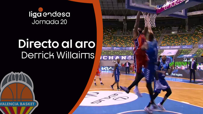 Derrick Williams la revienta a dos manos