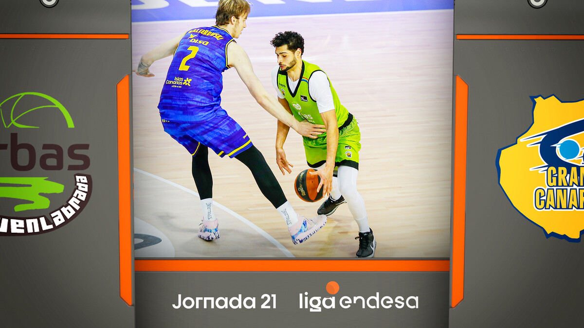 Resumen Urbas Fuenlabrada 102 - Herbalife Gran Canaria 81 (J21)