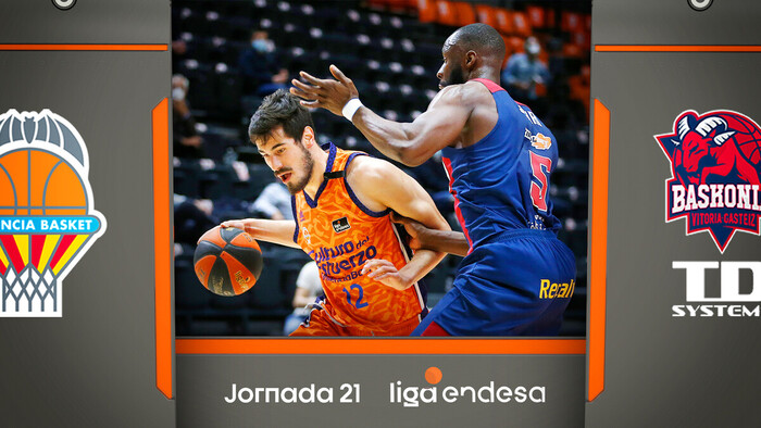 Resumen Valencia Basket 83 - TD Systems Baskonia 61 (J21)