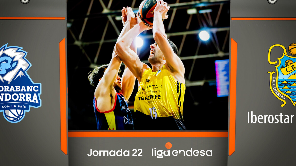 Resumen MoraBanc Andorra 83 - Iberostar Tenerife 89 (J22)