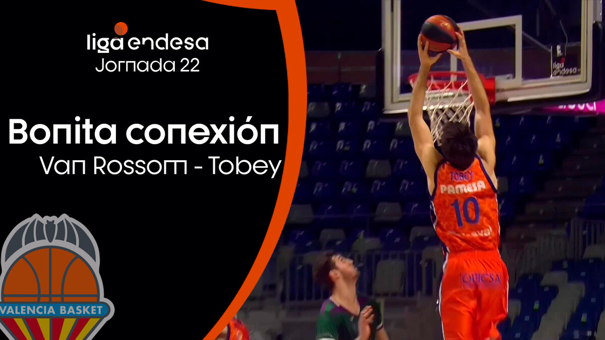 Mike Tobey sobrevuela el Carpena: ¡alley-oop!