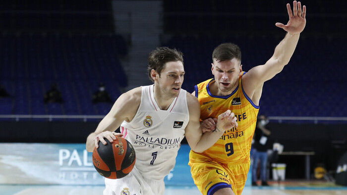 El Real Madrid sufre para ganar a un bravo Herbalife Gran Canaria (81-80)