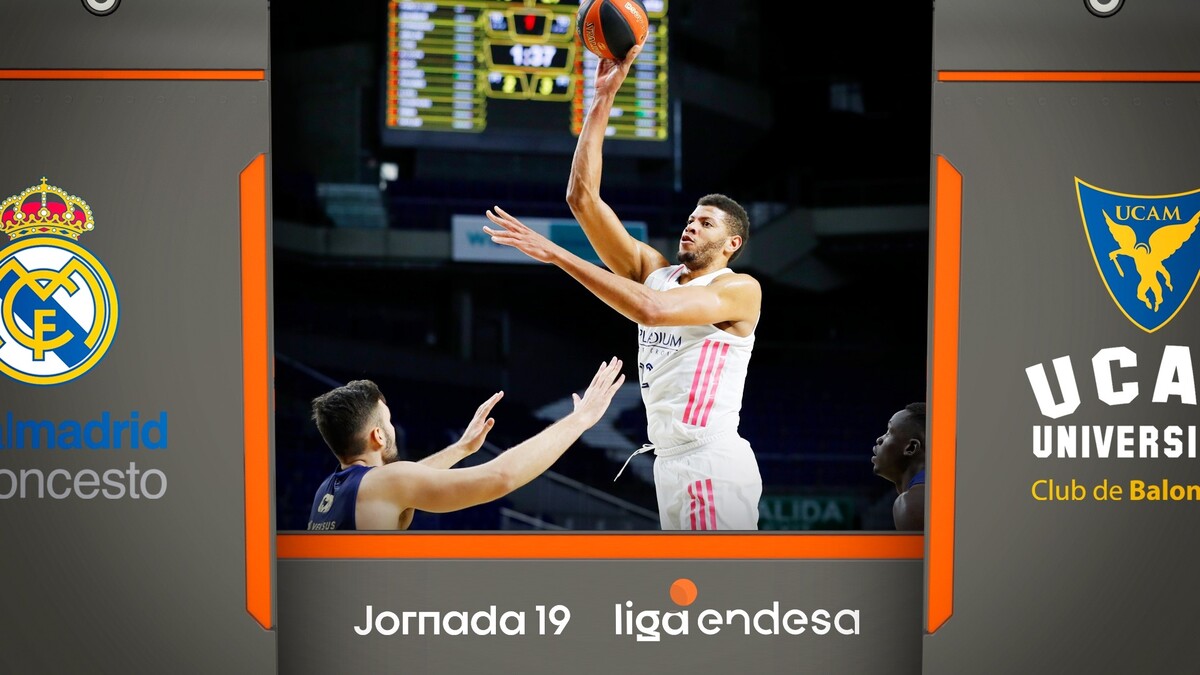 Resumen Real Madrid 98 - UCAM Murcia 87 (J19)