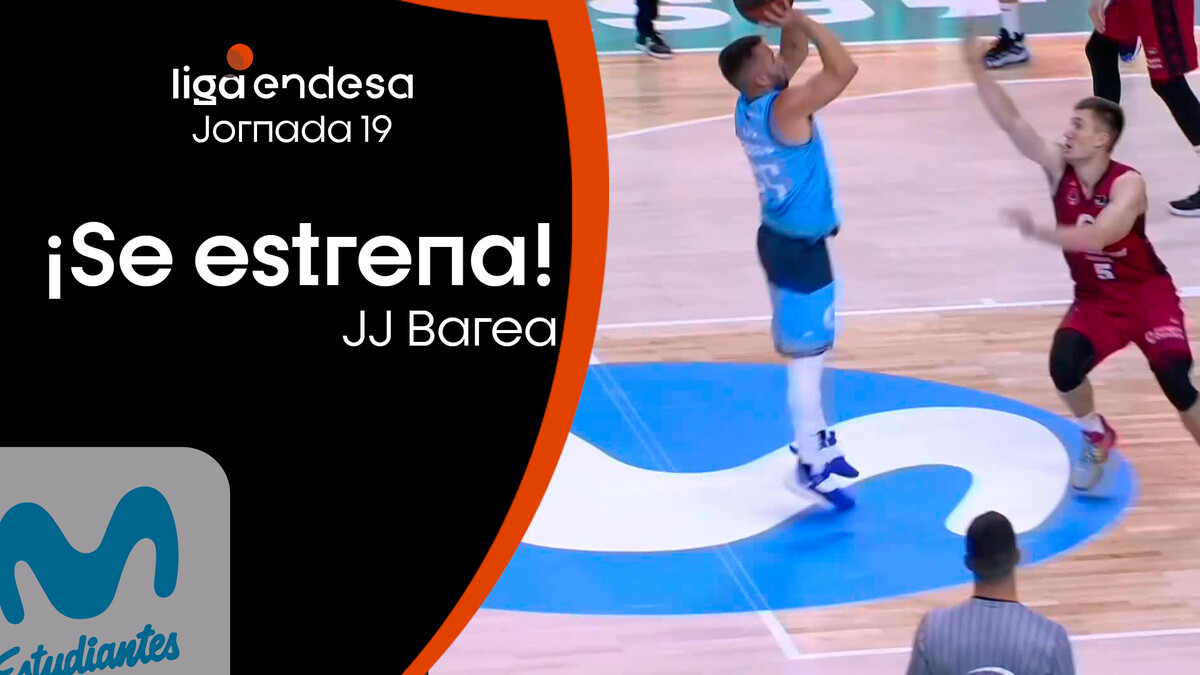 La primera canasta de JJ Barea