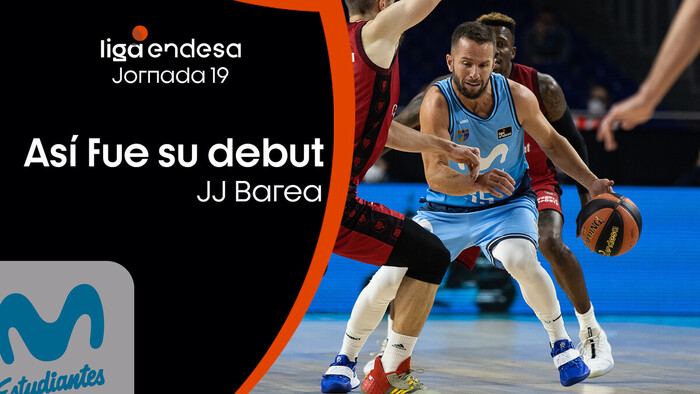 El debut de JJ Barea con Movistar Estudiantes